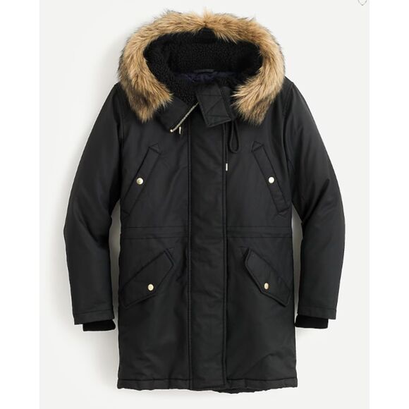 J. Crew Jackets & Blazers - J. Crew Perfect Winter Parka - PrimaLoft - Petite Large - waxed canvas